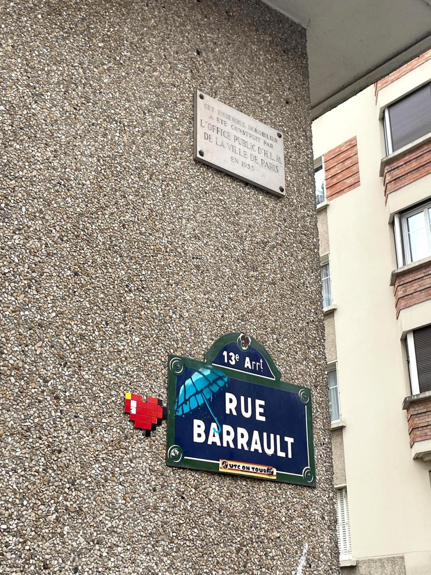 Studio Paris 13 Quartier Butte-Aux-Cailles Экстерьер фото